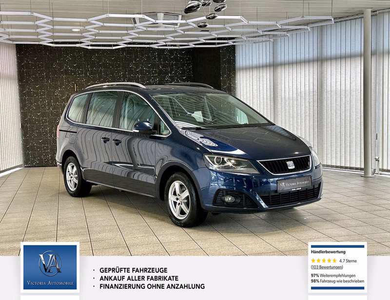 Seat Alhambra Style 7 Sitzer, Scheckheft, Rückfahrkamera