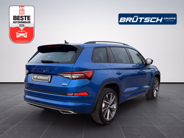 Skoda Kodiaq 2.0 TDI Sportline 4x4 DSG / NAVI / STHZG / ACC / AHK - foto 4