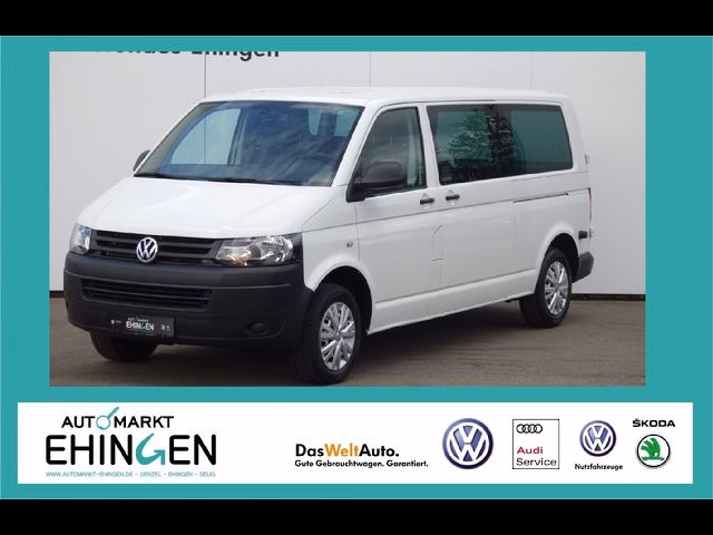 Volkswagen T5 Transporter Kasten Lang 2.0 TDI 2 Schiebetüren Navi AHK