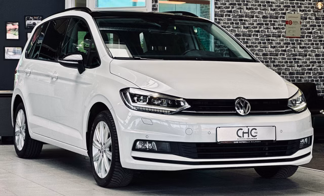Volkswagen Touran Highline BMT 1.HD|PANO|KAMERA|ACC|4xSHZ|NAVI| Gebrauchtwagen Kaufen | EZ 12/2019 | Preis 21.890 €