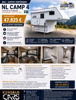 Northern Lights Campers  Neuwagen Kaufen