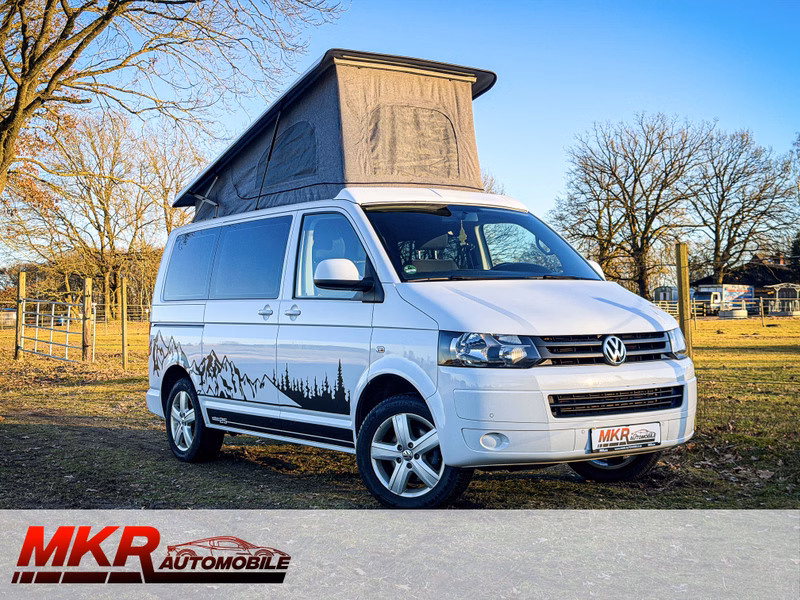 Volkswagen T5 Camper WoMo Caravan StHz Aufstelldach Klima AHK