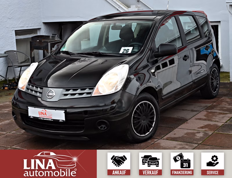 Nissan Note 1.4 2.Hd TÜV/AU 06.2027 KLIMA Servo 88Ps