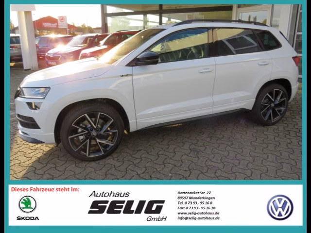 Skoda Karoq 2,0 TSI 7-Gang DSG Sportline, 140 KW, 4x4 ,ACC 210