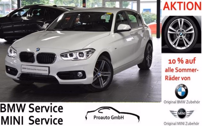 BMW 120d Aut. Sport Line LED/NAVI/SITZHEIZUNG/PDC