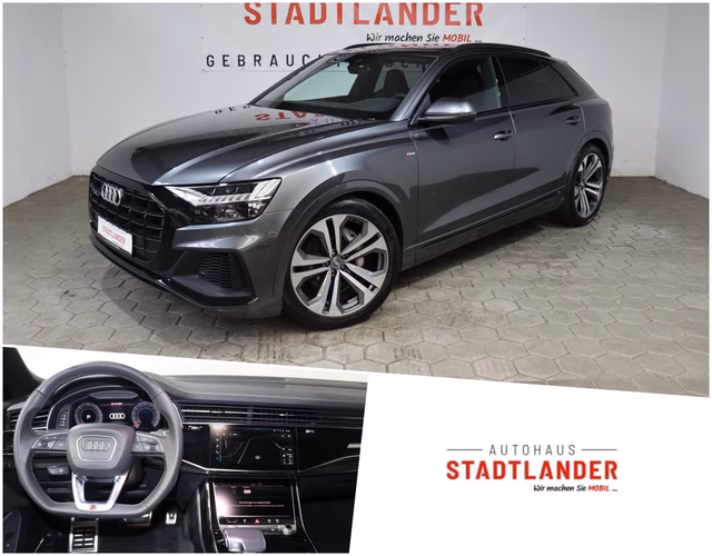 Audi Q8 50 TDI quattro S-Line / Pano / B&O  / / AHK Used vehicle for sale | First registration 09/2019 | Price 80.690 €