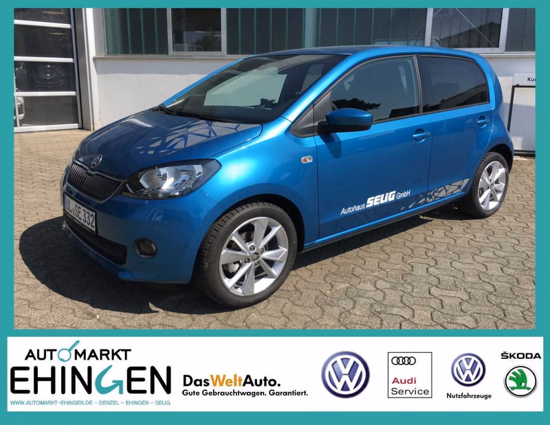 Skoda Citigo 1.0 MPI FUN, Alu, Shz, Klima, Bluetooth,