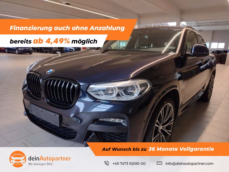 BMW X4 xDrive30d M Sport Leder Pano StandHzg. AHK DAB