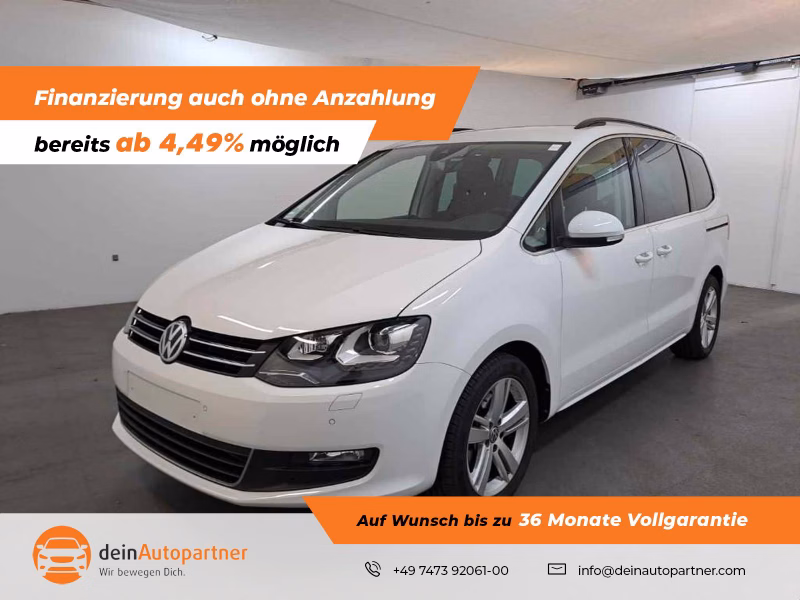 Volkswagen Sharan 1.4 TSI Navi 7 Sitze Sport AHK LED Rfk