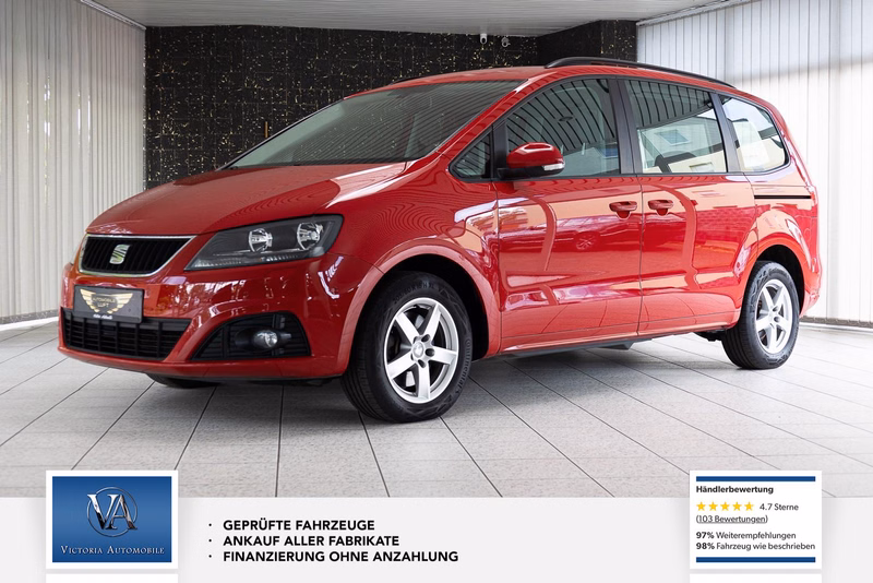 Seat Alhambra Style 2.0 TDI AHK PDC 1.Hand Scheckheft