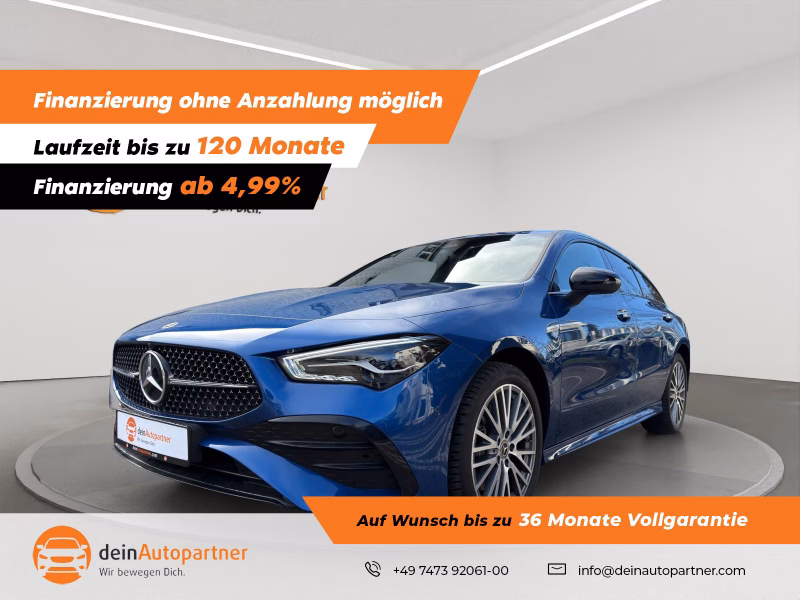 Mercedes-Benz CLA 250e Shooting Brake AMG Line LED/LEDER/AHK/LANE/RFK/VIRTUAL COCKPIT