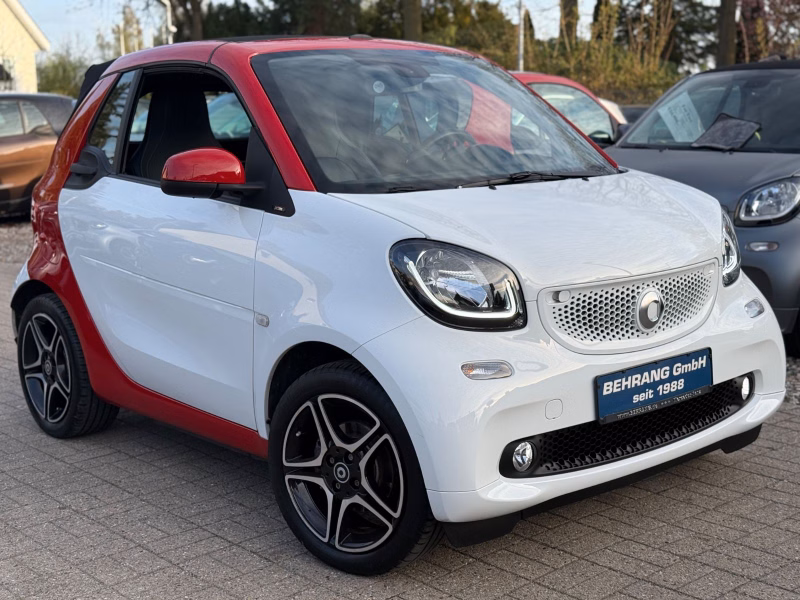 Smart ForTwo CABRIO*90PS*PRIME*SPORTPAKET*1.HAND*AUTOM