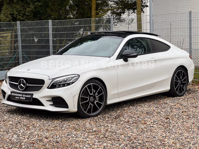 Mercedes-Benz C 220 Cd Coupé AMG NIGHT PAKET WIDESCREEN PANORAMA