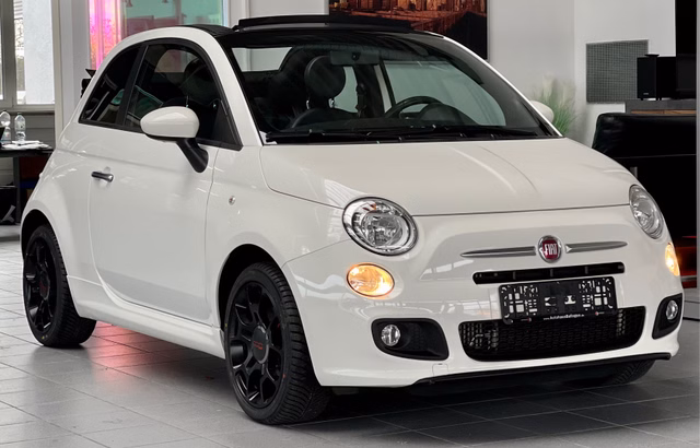 Fiat 500 S Cabrio Sport 1.HAND|PDC|MFL|DIGITALTACHO Gebrauchtwagen Kaufen | EZ 09/2015 | Preis 9.990 €