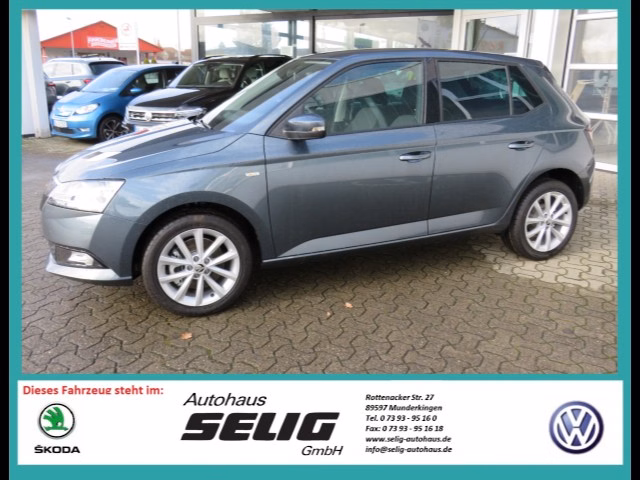 Skoda Fabia III 1,0 TSI 6-Gang Drive, 81 KW 5 Jahre Garantie,Kamera, Climatronic,