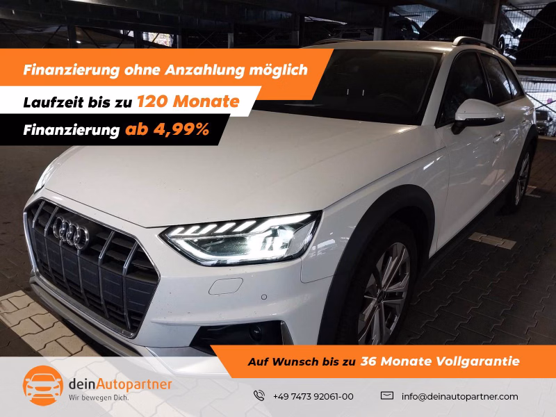 Audi A4 40 TDI Allroad quattro AHK Led Navi RFK Leder 40 basis