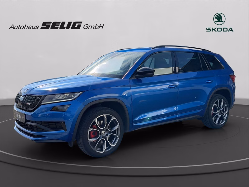 Skoda Kodiaq RS 2.0 TDI 239 PS 7-Gang DSG 4x4, ACC,AHK,Business Amundsen,Rü-Ka,E-Klappe