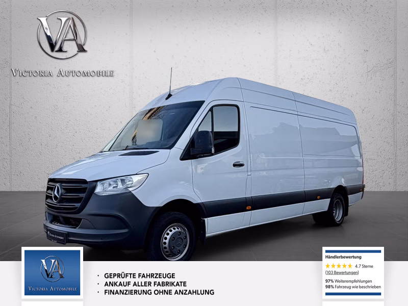 Mercedes-Benz Sprinter Kasten Hochdach 516 CDI LRS 1 Hand Standheizung Sitzheizung Sortimo Aussbau Kamera 514/ RWD L3 / L4