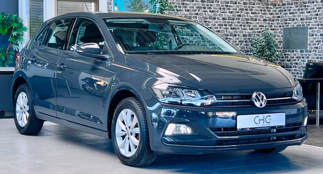 Volkswagen Polo VI Highline 1.HAND|SHZ|MFL|PDC|TEMPOMAT| Gebrauchtwagen Kaufen | EZ 12/2018 | Preis 13.990 €