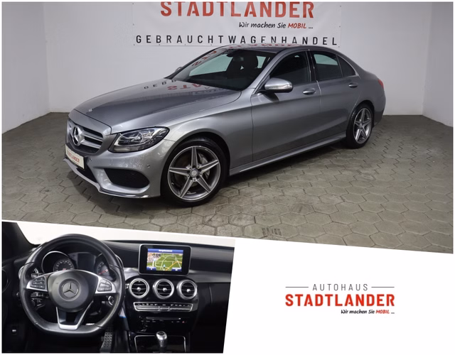 Mercedes-Benz C 180 CGI AMG-LINE / NAVI / LEDER Gebrauchtwagen Kaufen | EZ 09/2014 | Preis 19.440 €