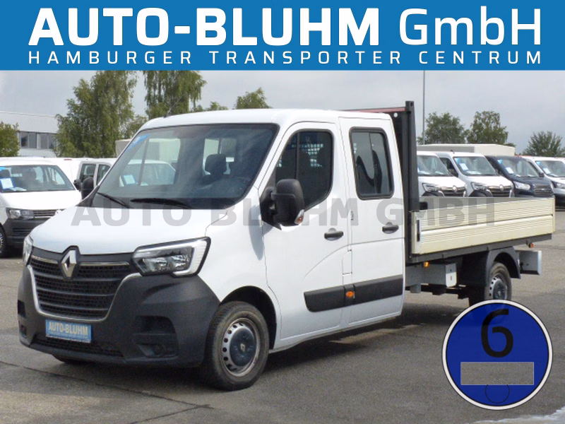 Renault Master 35-150 dCi Doka L3 7-Sitze AHK 2,5T Klima