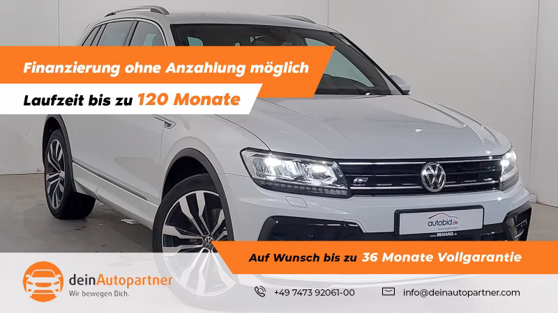 Volkswagen Tiguan 2.0 TSI 4M R Line/Leder/Navi/LED/ACC/RFK