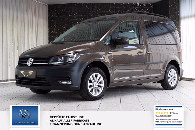 Volkswagen Caddy PKW Trendline Klimaanlage SHZ PDC Euro 6