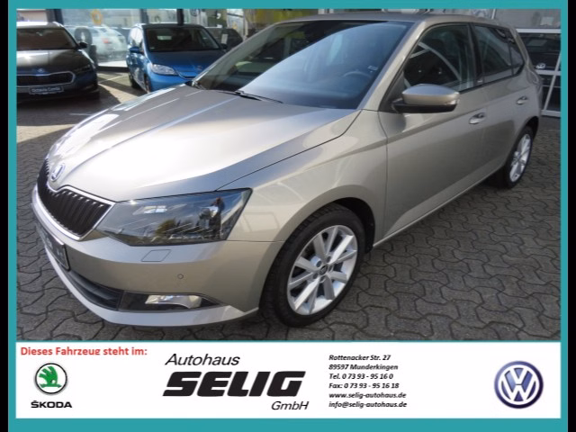 Skoda Fabia III 1,2 TSI 90 PS, Joy,GRA,PDC,SH,Klimaautomatik, Alu,