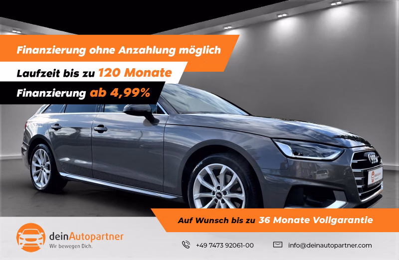Audi A4 Avant 35 TFSI/LED/AHK/NAVI MMI Plus