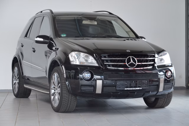 Mercedes-Benz ML 63 AMG 4Matic 7G-TRONIC |PANO|KEYLESS|NAVI Gebrauchtwagen Kaufen | EZ 07/2006 | Preis 16.990 €