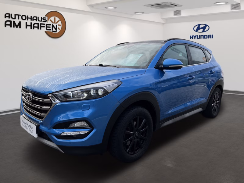 Hyundai TUCSON Style 4WD LED-Paket Panoramaglasdach 1.Hand