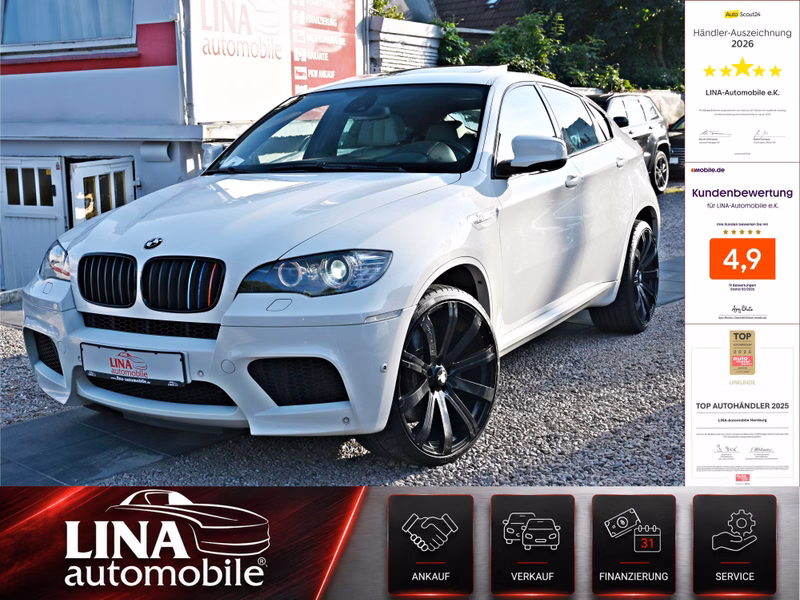 BMW X6 M 2.Hd StandHzg SOFT 360°Kam HUD el.SD 23ZOLL