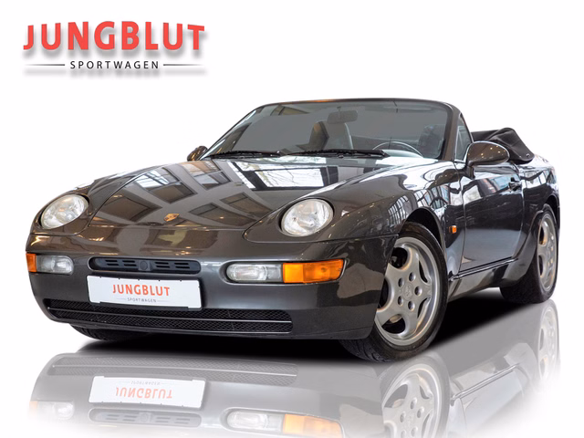 Porsche 968 Cabriolet Schiefer Met., 17" Cup Rad, Tiptr. Used vehicle for sale | First registration 06/1992