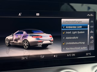 Mercedes-Benz E 220d Cabrio*BURMESTER*LEDER*AIRSCARF*NAVI*LED - foto 15