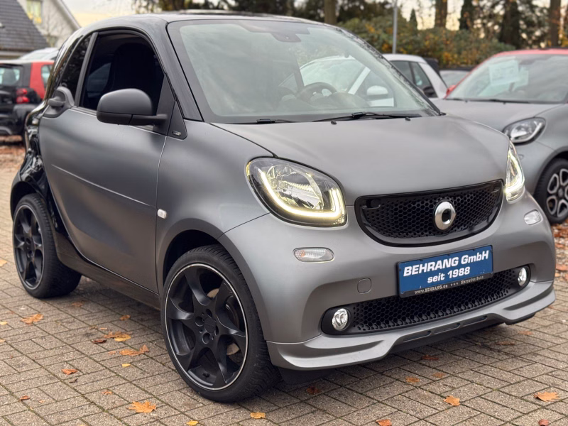 Smart ForTwo*BRABUS*90PS-TURBO*PANORAMA*KLIMA*LED&SENO