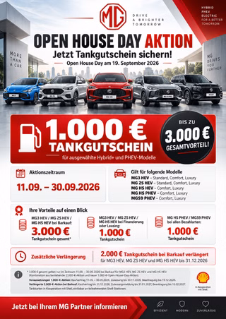 MG HS Neuwagen Kaufen