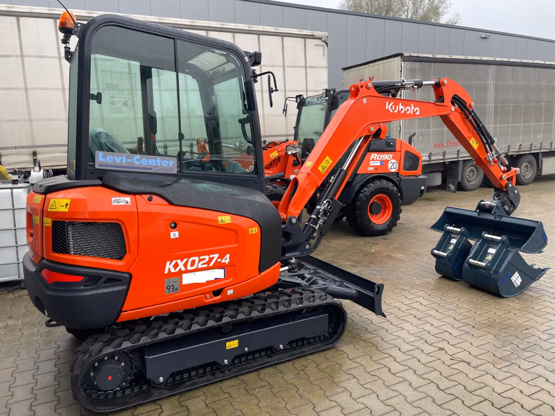 Kubota KX027-4 GL NEW 4.Std. 3X Schaufl HighSpecVersion