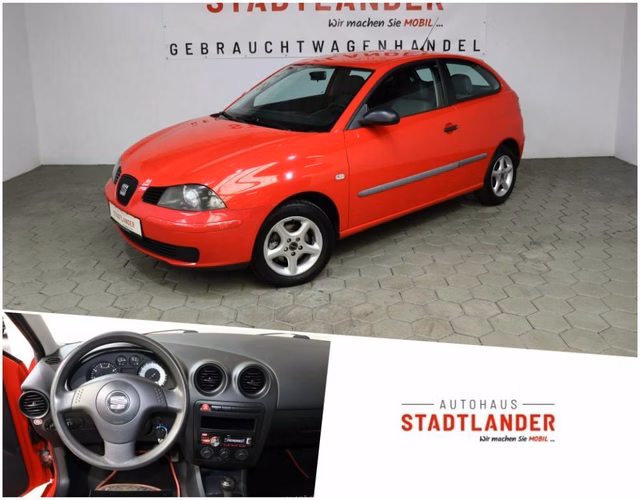 Seat Ibiza 1.2 12V Stella / Klima / 4x Airbag Used vehicle for sale | First registration 12/2002 | Price 1.690 €
