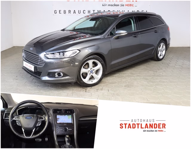 Ford Mondeo Turnier Titanium Auto. AWD / Panorama Gebrauchtwagen Kaufen | EZ 08/2015 | Preis 16.490 €