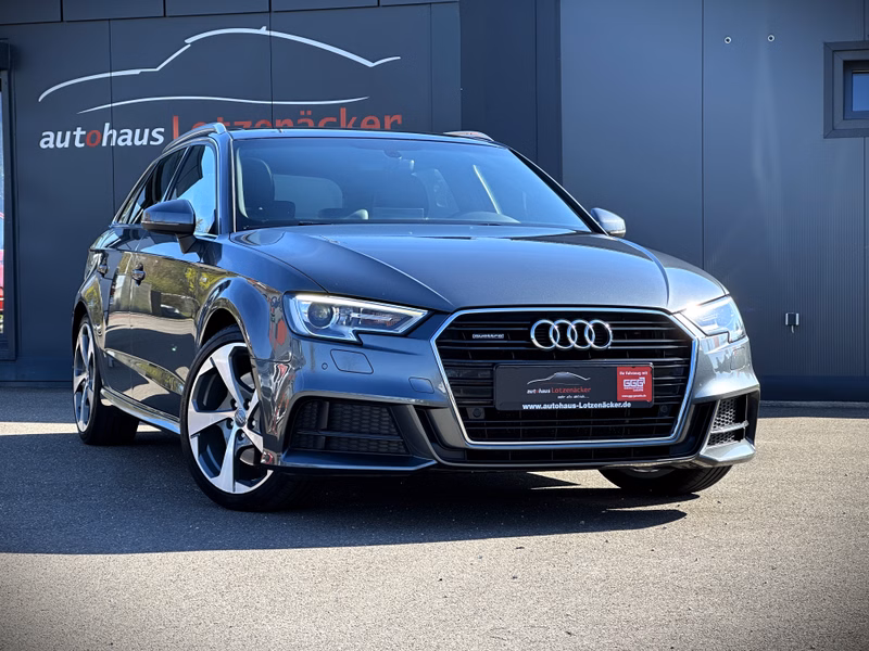 Audi A3 2,0 TDI quattro Sportb 3x S Line Pano | Leder