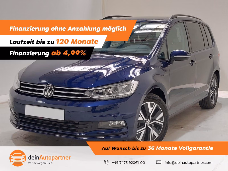 Volkswagen Touran Comf. EASY OPEN LED/PANO/STHZ/ACC/LANE/SIDE/RFK/VIRTUAL COCKPIT