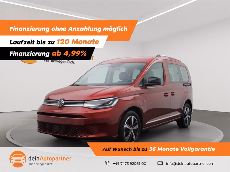 Volkswagen Caddy 1.5 TSI /Style eHybrid AHK/NAVI/ACC/LED/LEDER