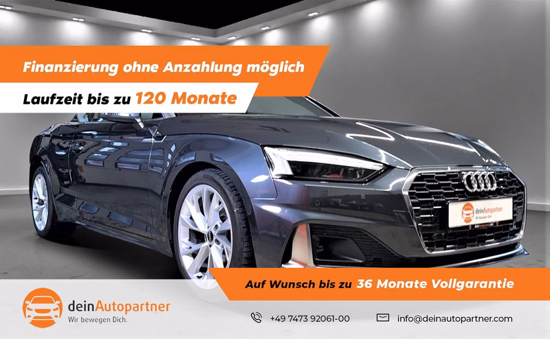 Audi A5 35 TFSI Cabrio Navi Leder ACC Matrix Top View