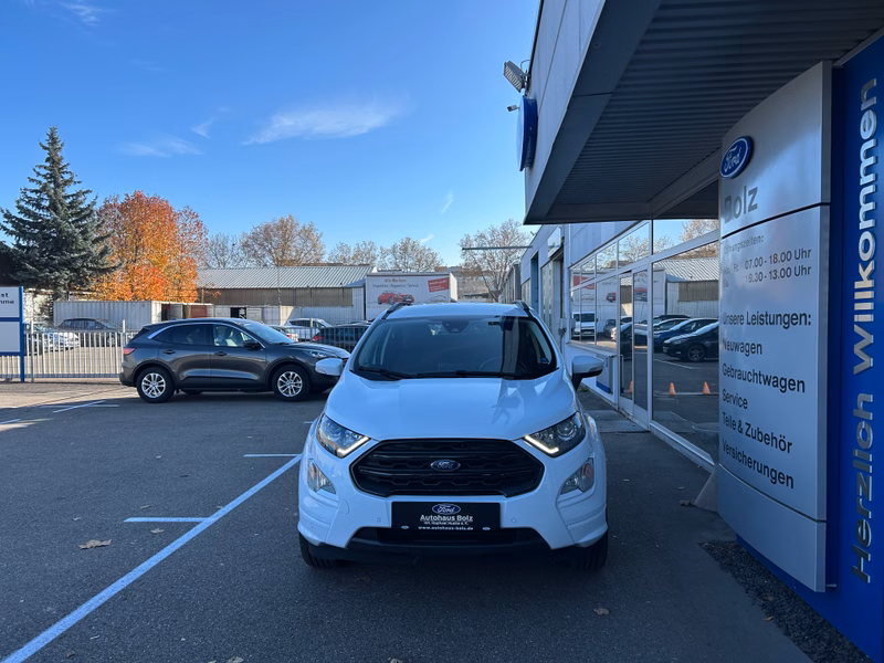 Ford EcoSport ST-Line - 140 PS - AHK - Navi - Kamera - Mega Ausstattung - Top