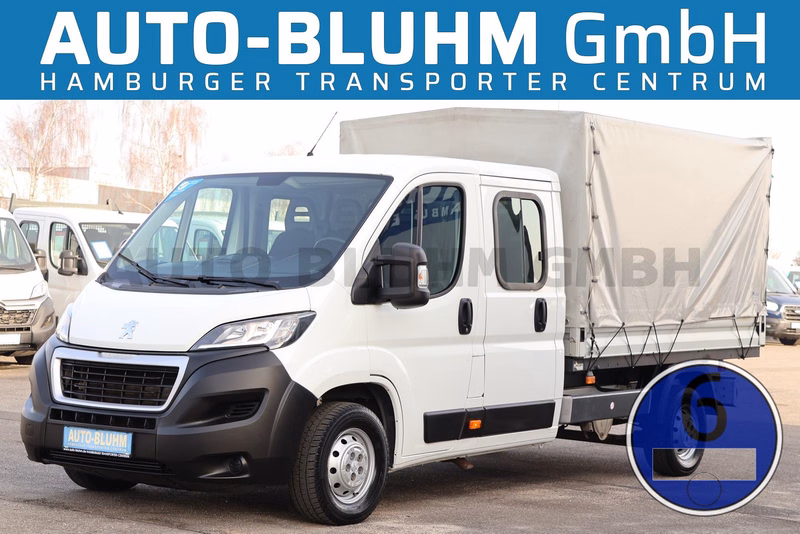 Peugeot Boxer 35-140 B-HDi Doka Plane L3 + Klima 7-Sitze