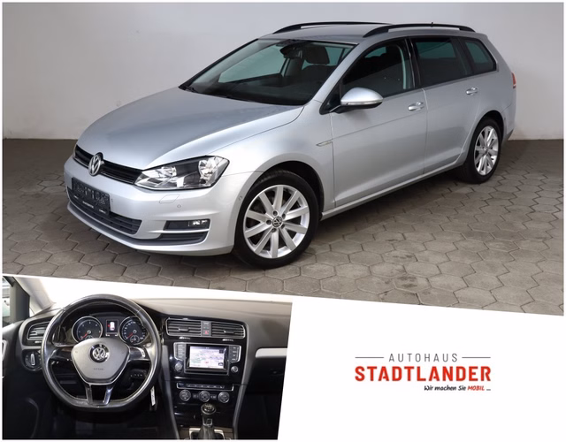 Volkswagen Golf VII Variant Cup 1.6 TDI NAVI SHZ PDC Used vehicle for sale | First registration 12/2014 | Price 9.990 €