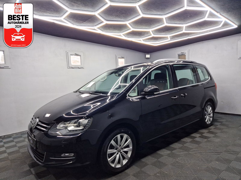 Volkswagen Sharan HIGHLINE BTM|5 JAHRE GARANTIE|AUTOM|LEDER
