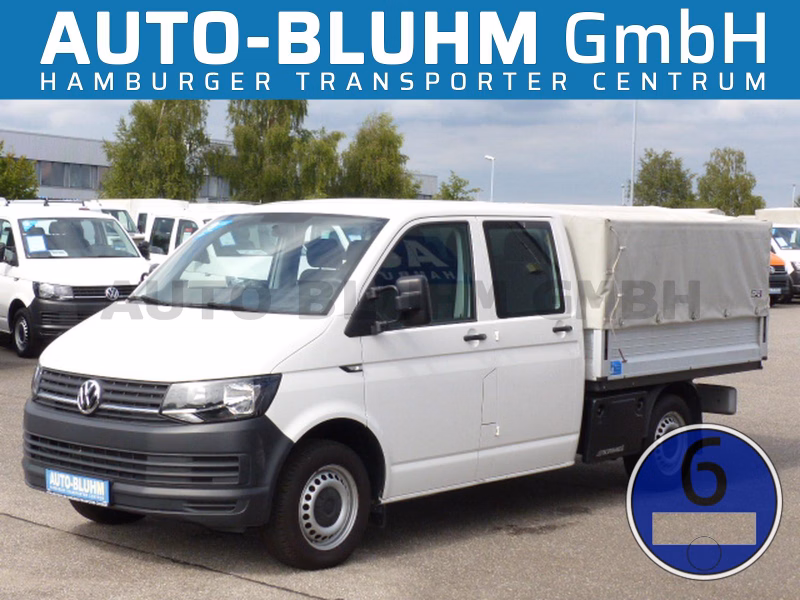 Volkswagen T6 2.0 TDI Doka Plane Navi Standhzg Klima AHK