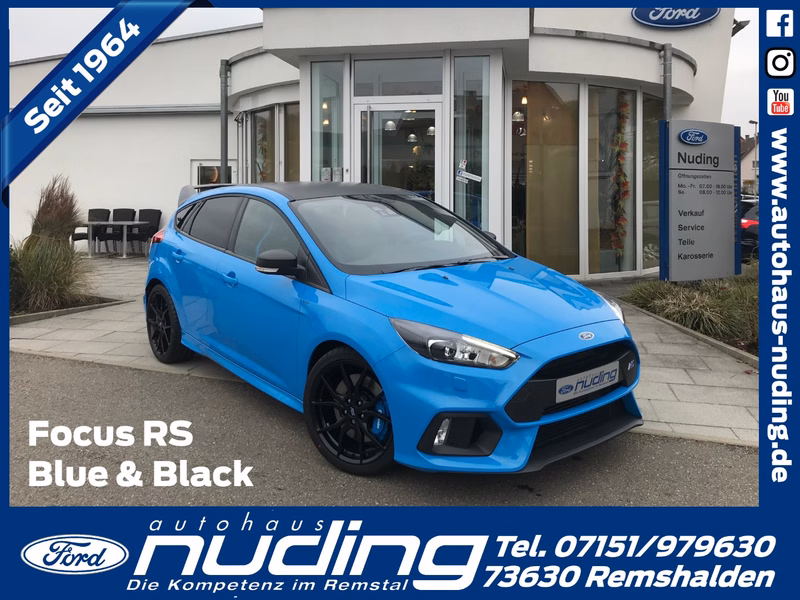 Ford Focus RS 2.3 EcoBoost Allrad Blue&Black Navi/RFK