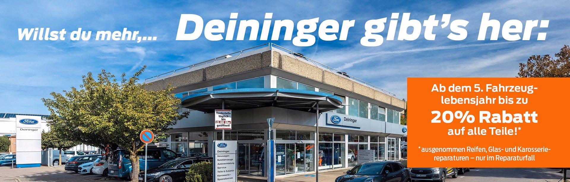 Ford Autohaus Auto-Deininger in Nürtingen